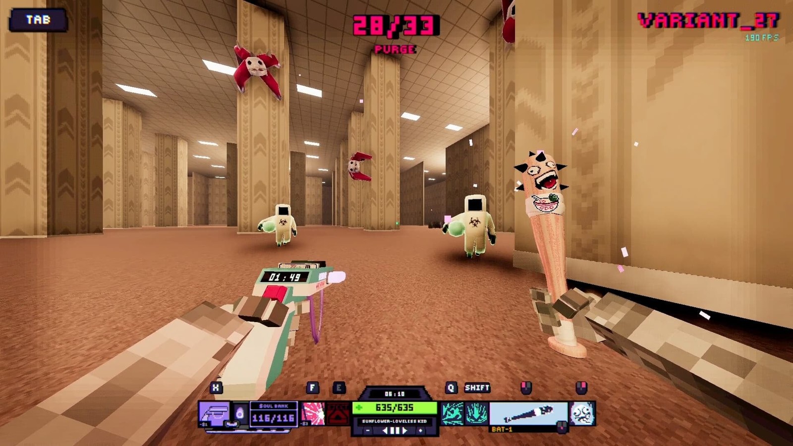 ODDCORE ゲーム画面