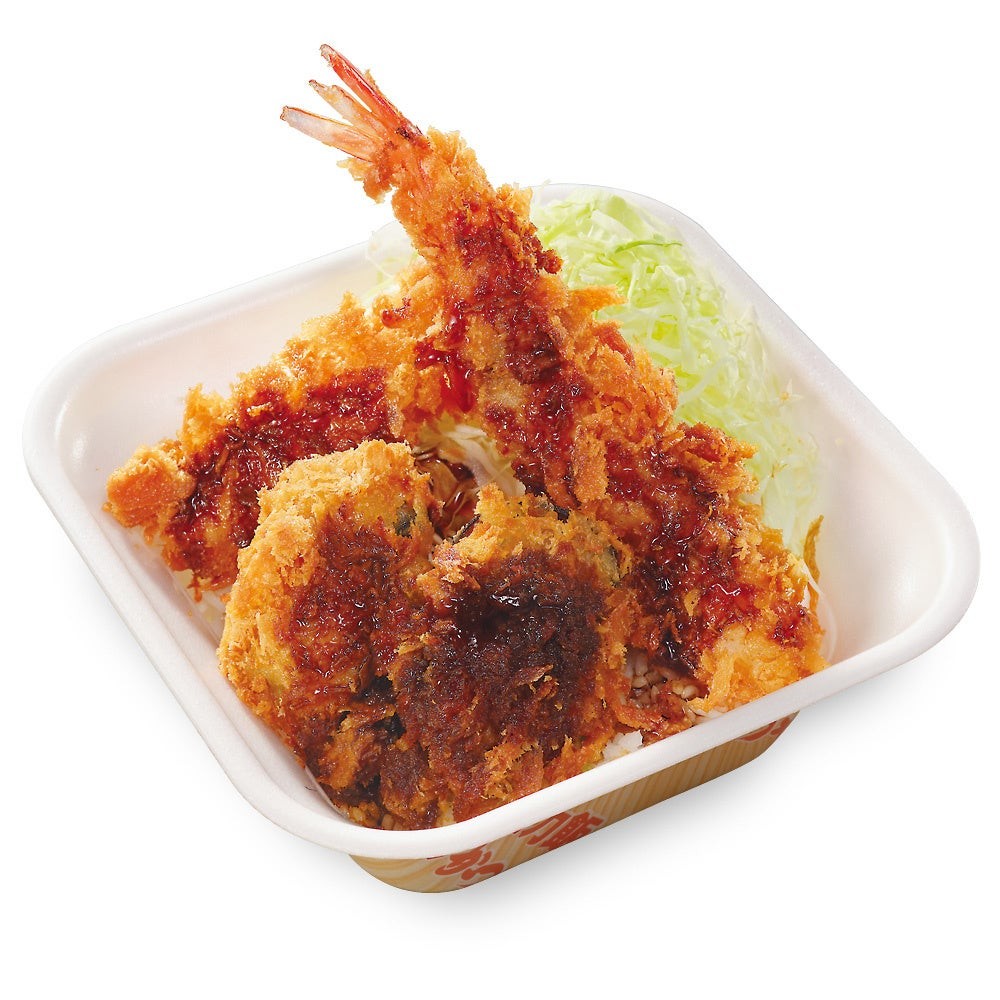 牡蠣と大海老の海鮮フライ丼弁当(テイクアウト)