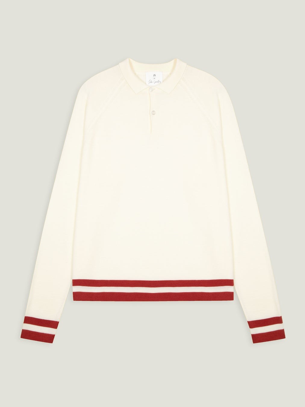JS137 Tipped Hem Polo Shirt