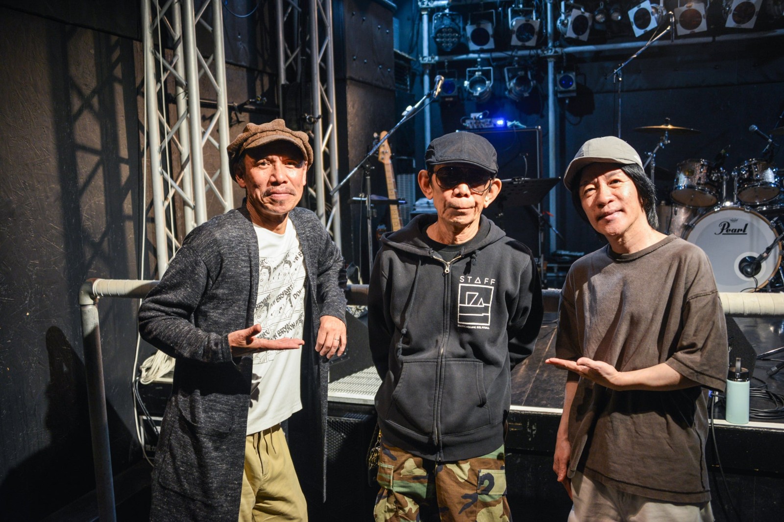 フラワーカンパニーズの鈴木圭介とグレートマエカワ、Electric Lady Land創設者の平野茂平氏