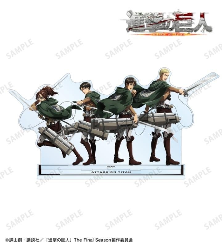 描き下ろし 集合 戦う背中 ver. 第2弾 BIG アクリルスタンド