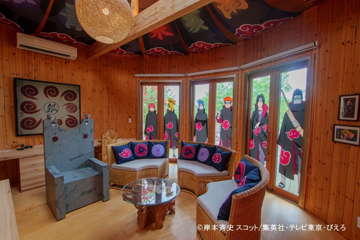 コラボルーム「"暁"のコクーン」の室内