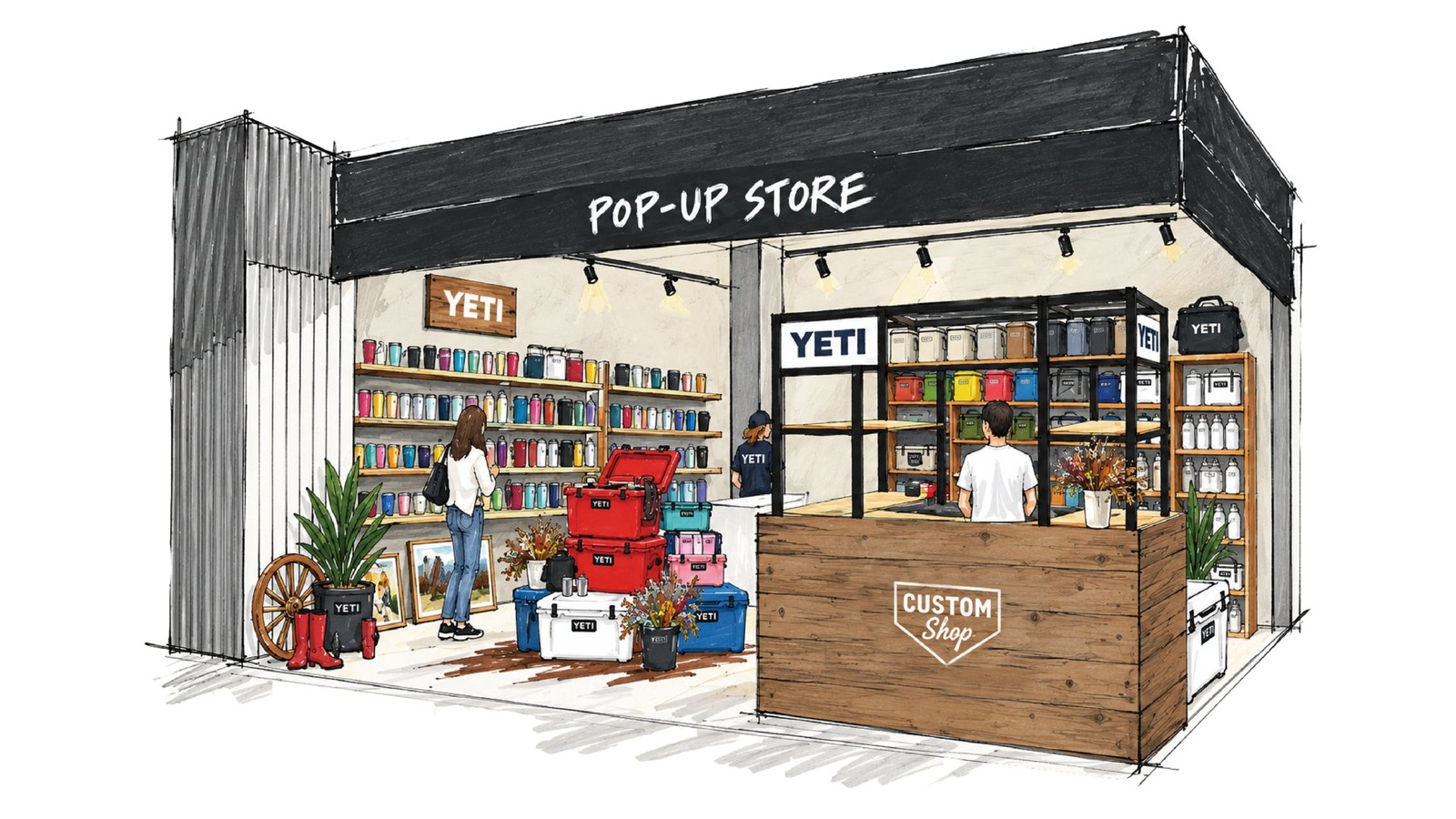 YETI®「YETI POP UP@MIYASHITA PARK」