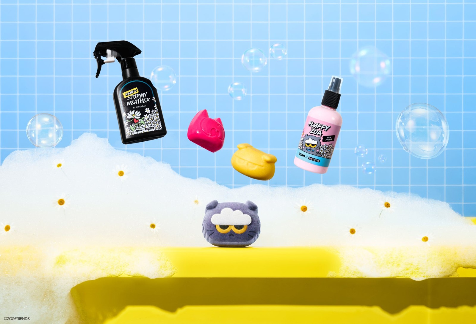 ラッシュ「LUSH X ZO&FRIENDS」コレクション