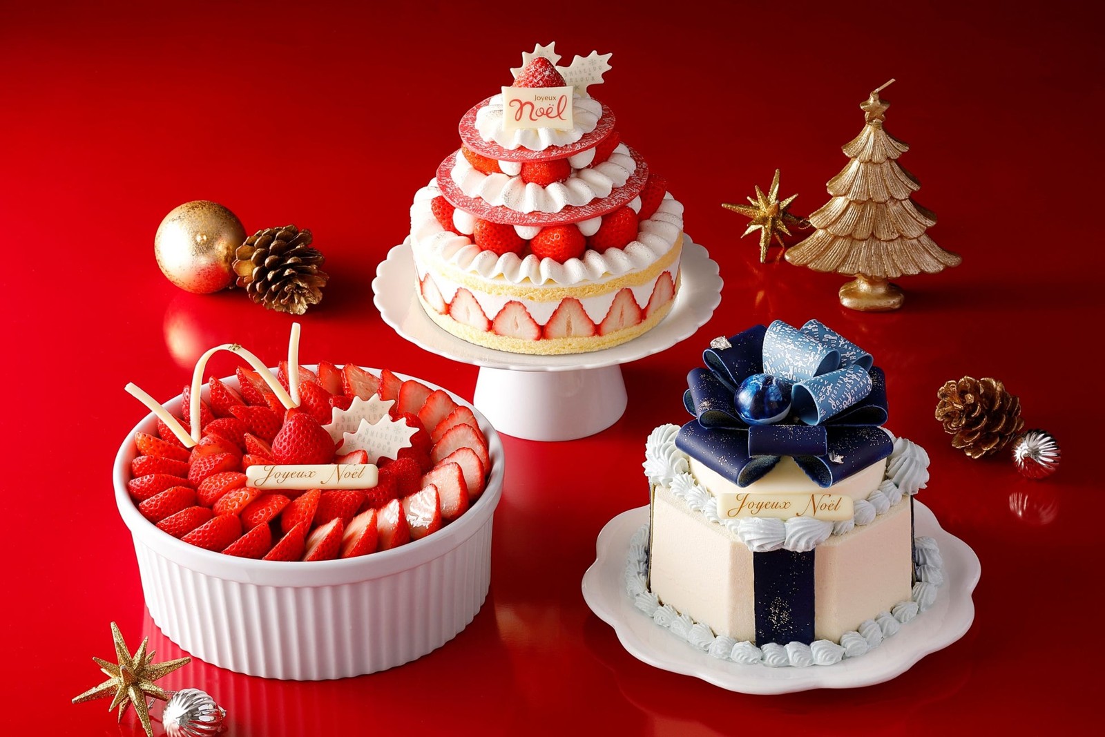 資生堂パーラー 銀座本店ショップ クリスマスケーキ2026 3種