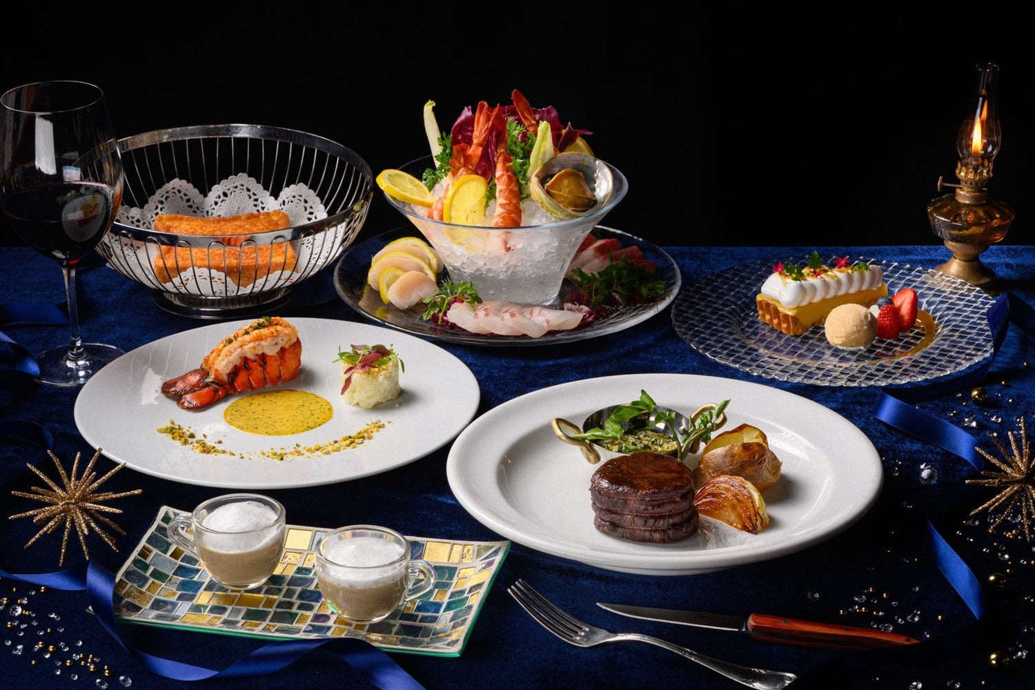 Christmas Courseの料理