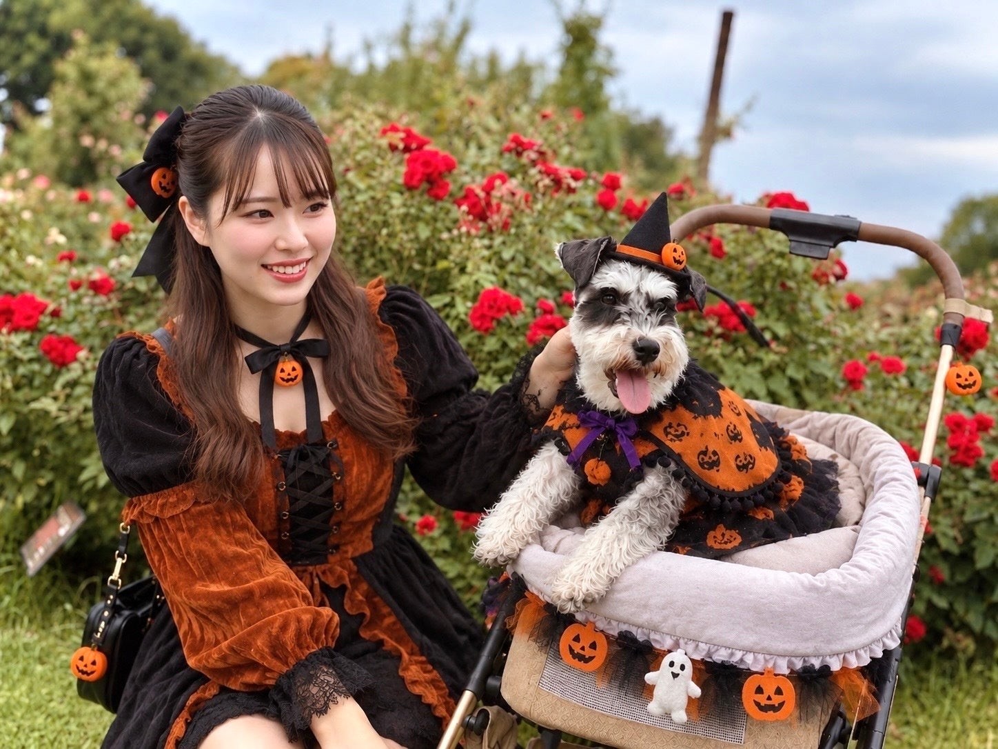 ワギング テイル ガーデン プロムナードの愛犬との散策イメージ