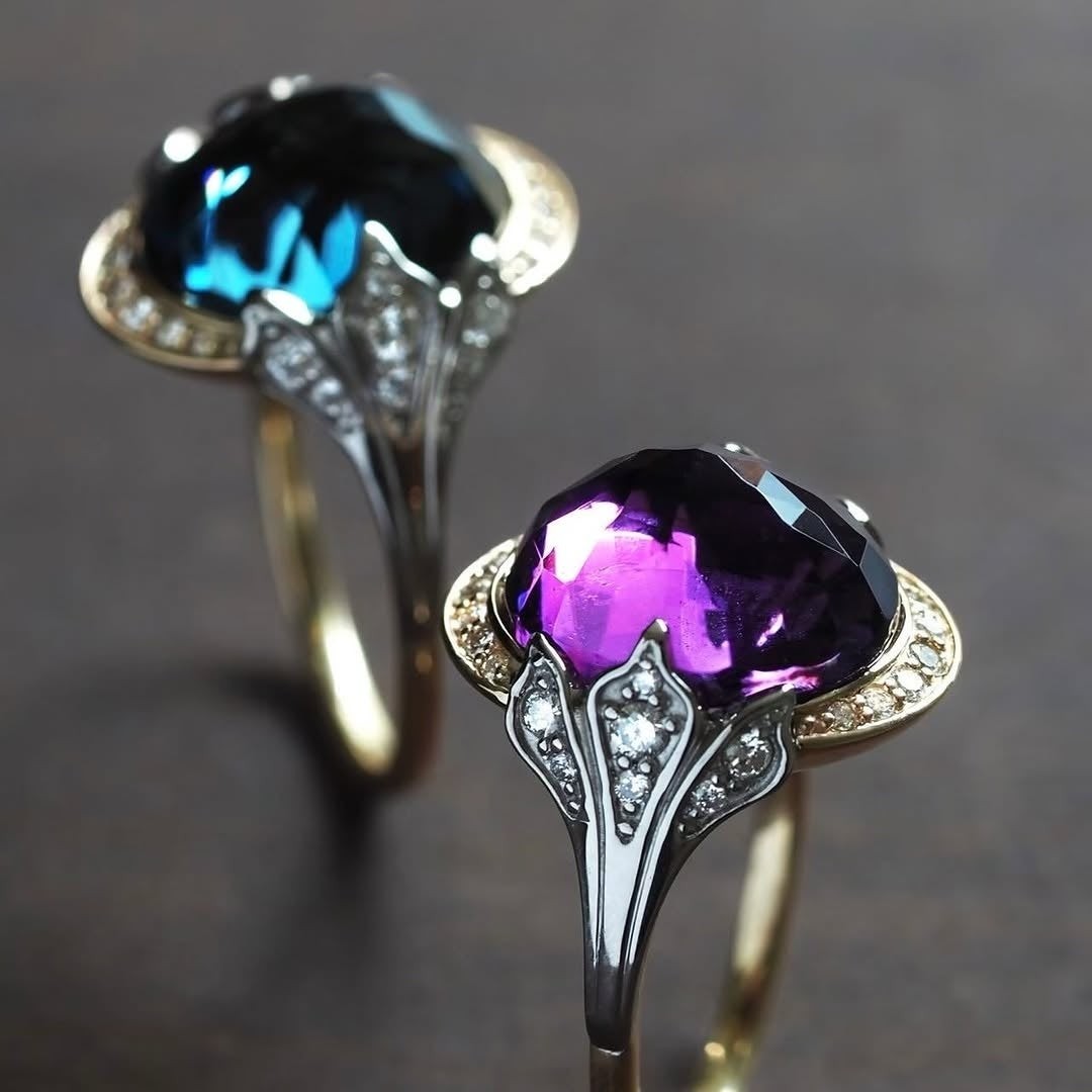 PARCELLE JEWELRYのカスタムオーダー例「Victorian Leaf」
