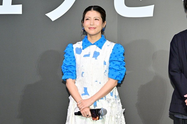 吹替版上映イベントに登壇した白石涼子さん