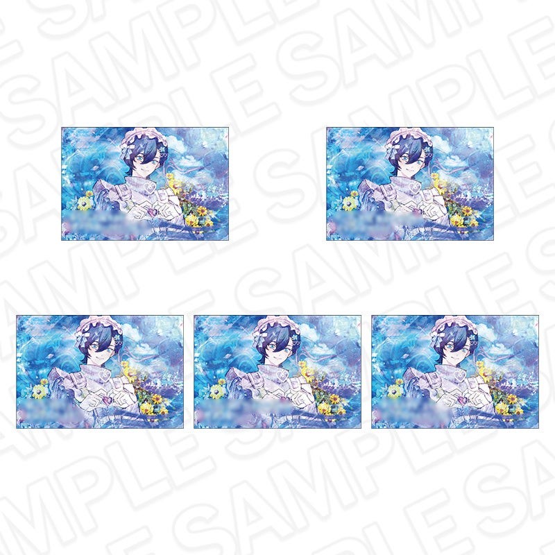 メッセージ入りホログラムカードのサンプル