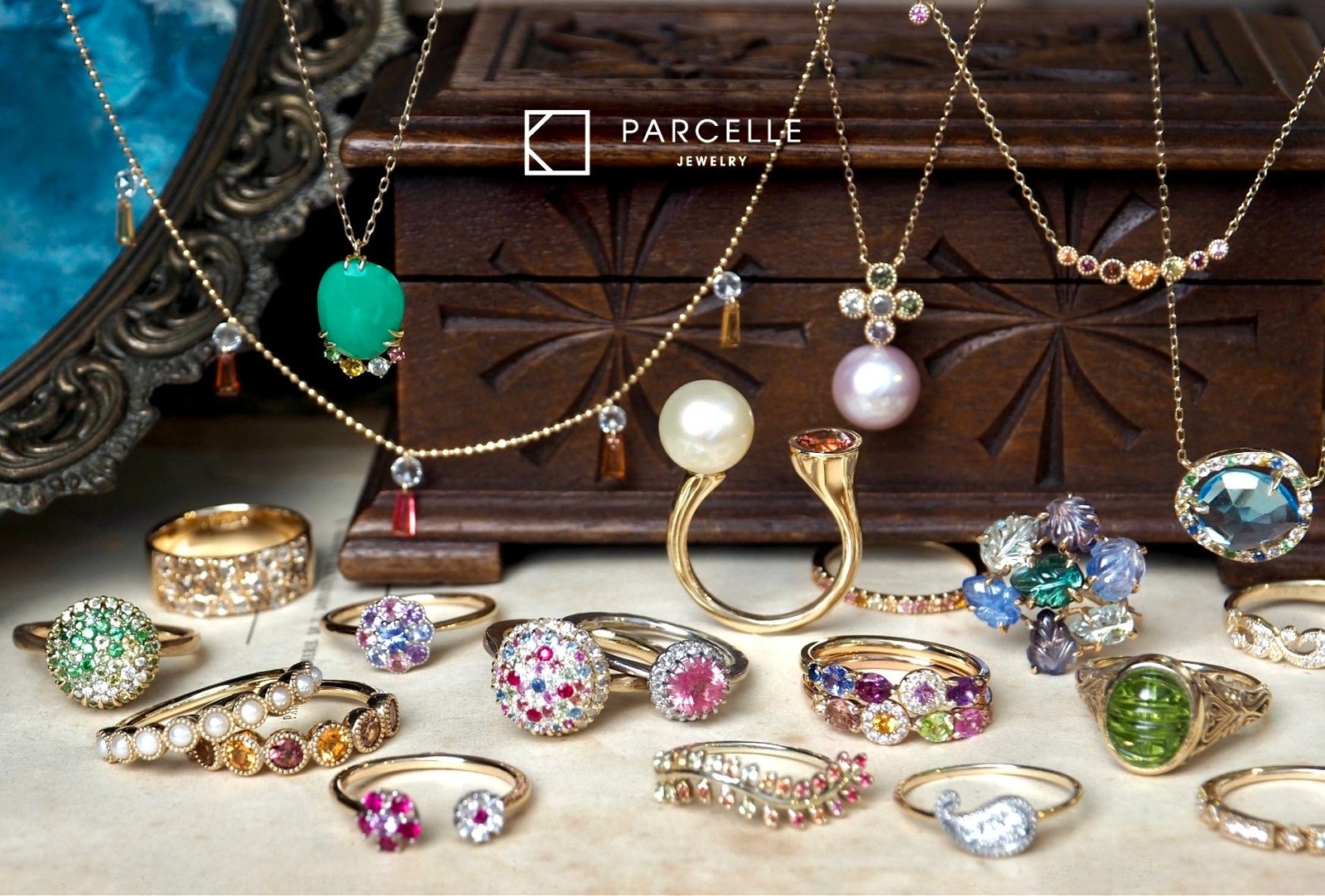 PARCELLE JEWELRYの多彩なジュエリーコレクション