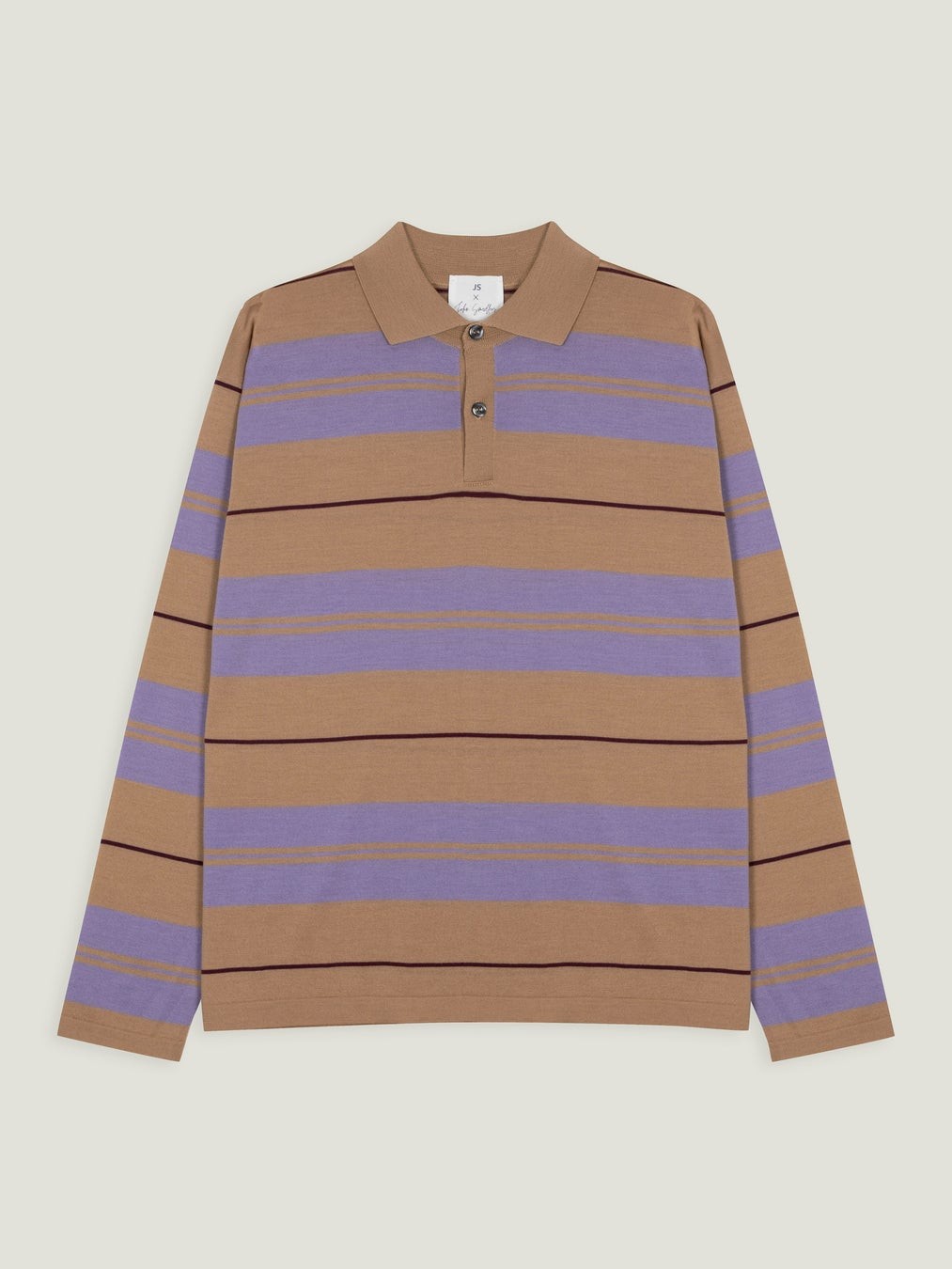 JS134 Tricolour Stripe Rugby Shirt