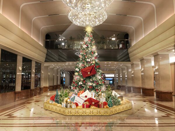 クリスマス装飾のツリー