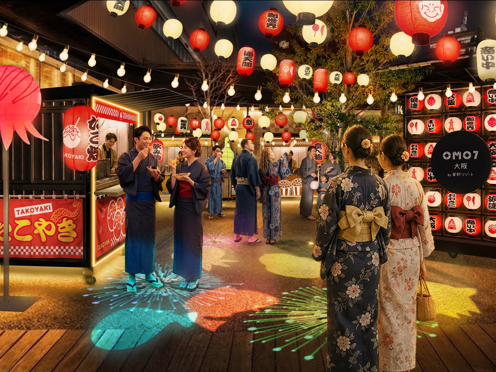 3つのエリアで楽しむ「PIKAPIKA横丁街」