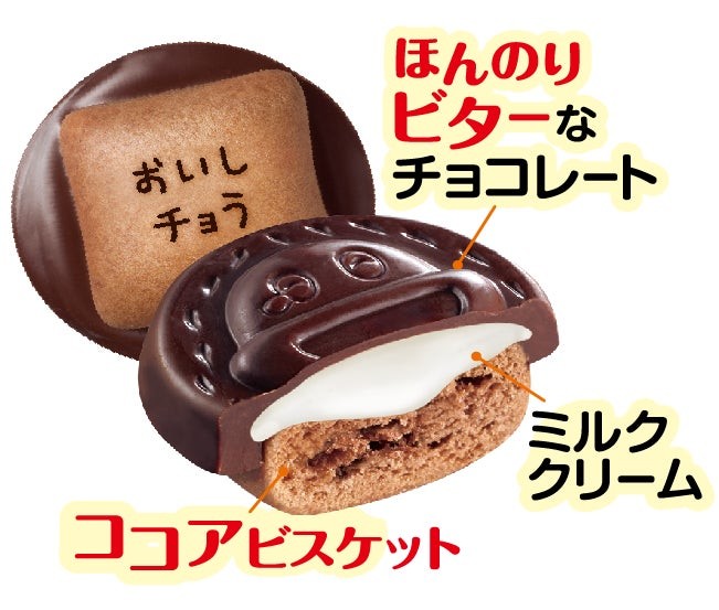 サク山チョコ次郎 チョっと大人なショコラ味の断面