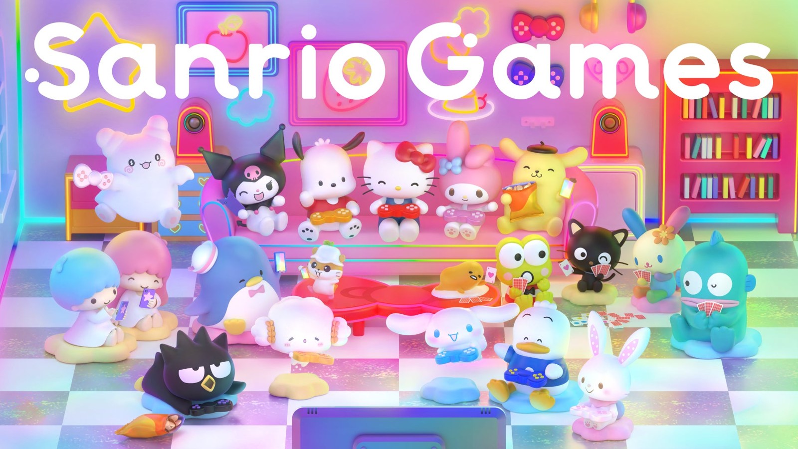 Sanrio Gamesのキャラクタービジュアル