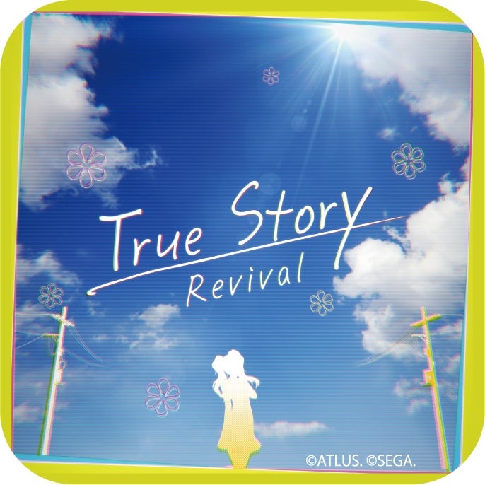 店舗限定特典の缶バッジ「True Story -Revival-」デザイン