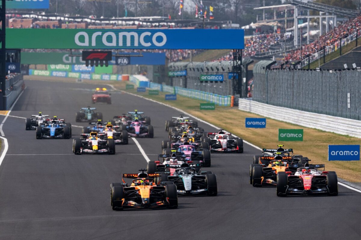 F1日本グランプリ 2026 スタートシーン