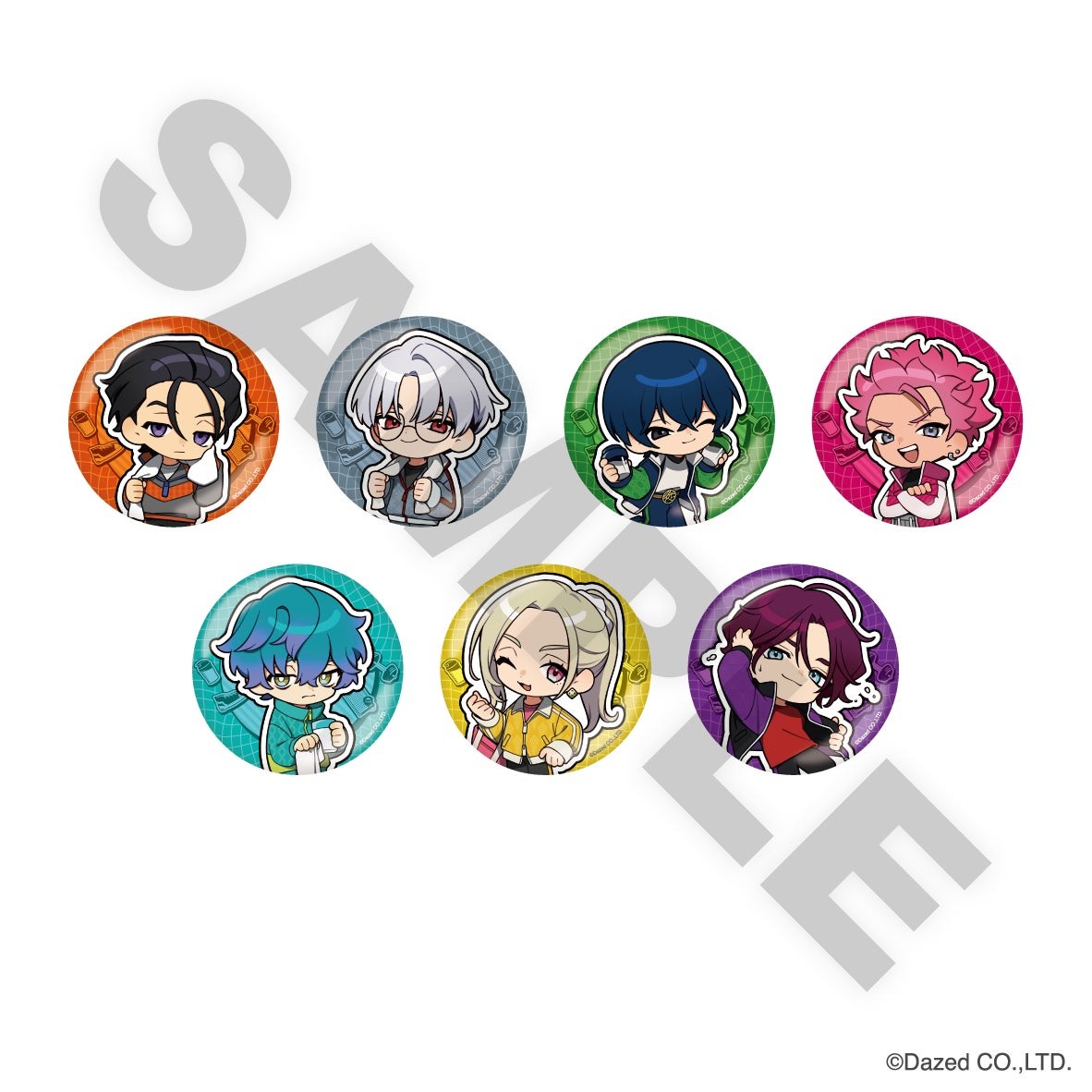 トレーディング缶バッジの商品イメージ