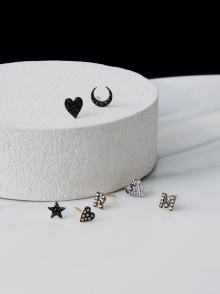 PLUS VENDOME「MICROTATTOO」コレクション シングルピアス