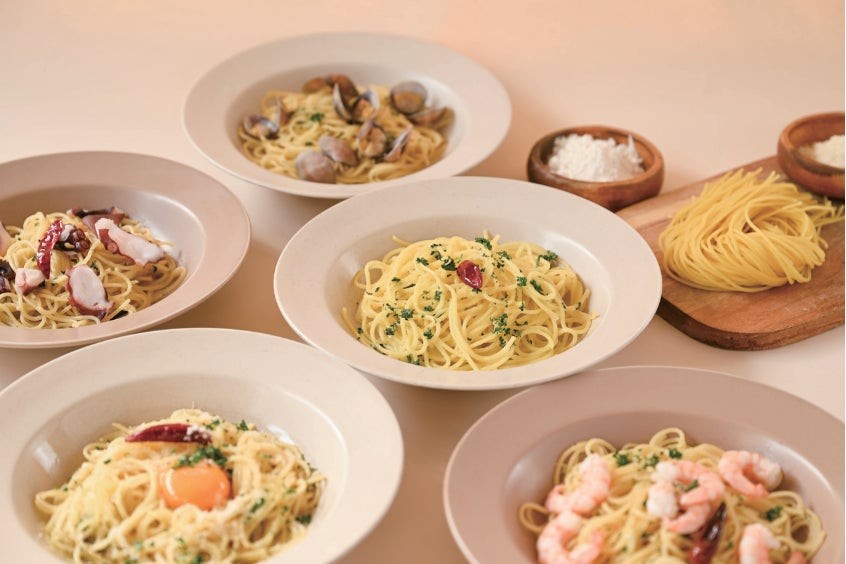 bloom&brewのパスタ料理