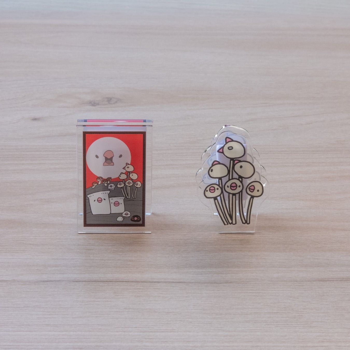 さくらたんぽぽさんコラボ アクリルクリップ