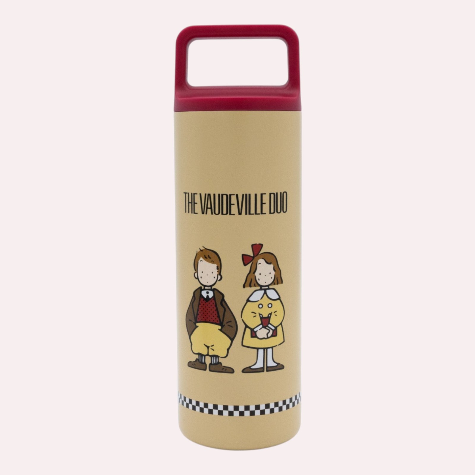 スクエアハンドル付ステンレスマグボトル450ml THE VAUDEVILLE DUO