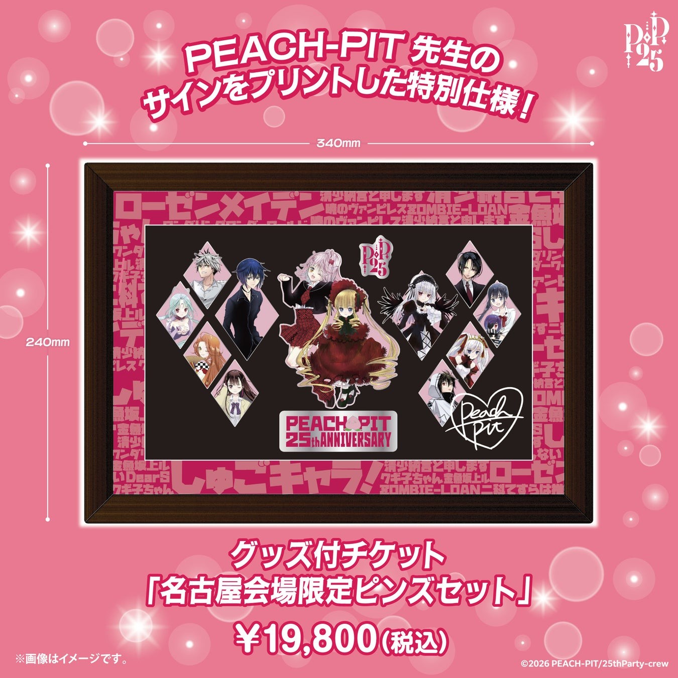 名古屋会場限定ピンズセット