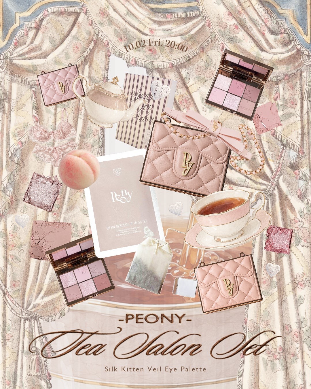 Peony Tea Salon Set