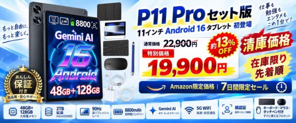 P11 Pro セット版
