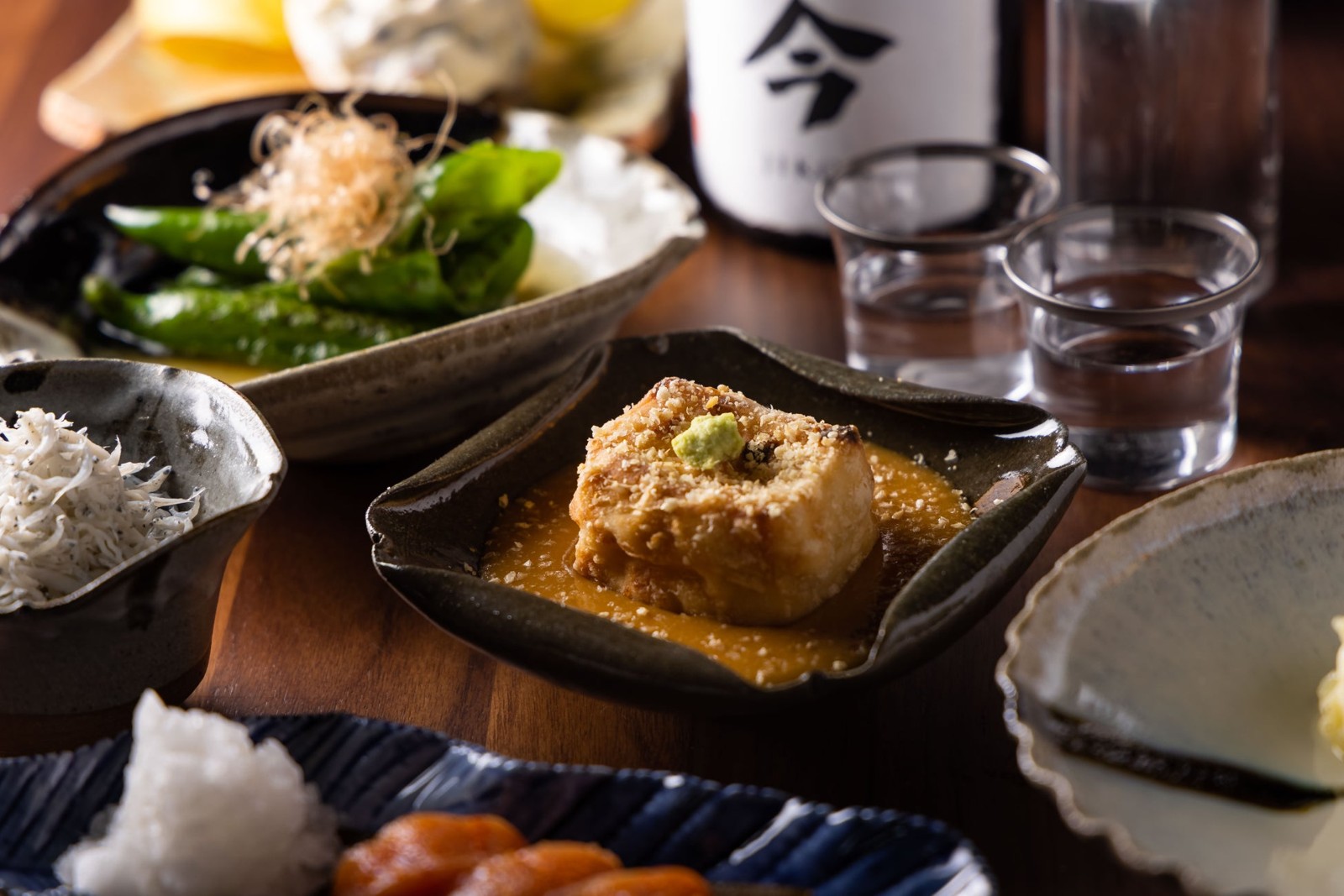 スペシャリテは胡麻豆腐