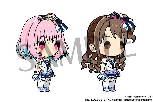 チビキャラアバター「島村卯月」「夢見りあむ」