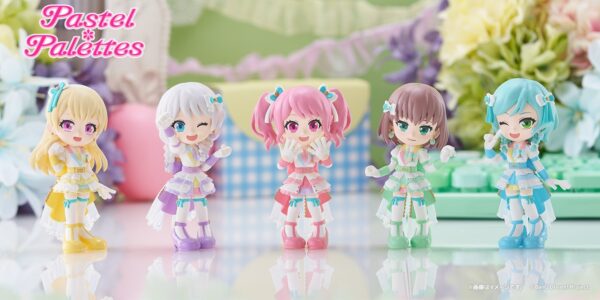 PalVerse BanG Dream! Pastel＊Palettesのフィギュア5体