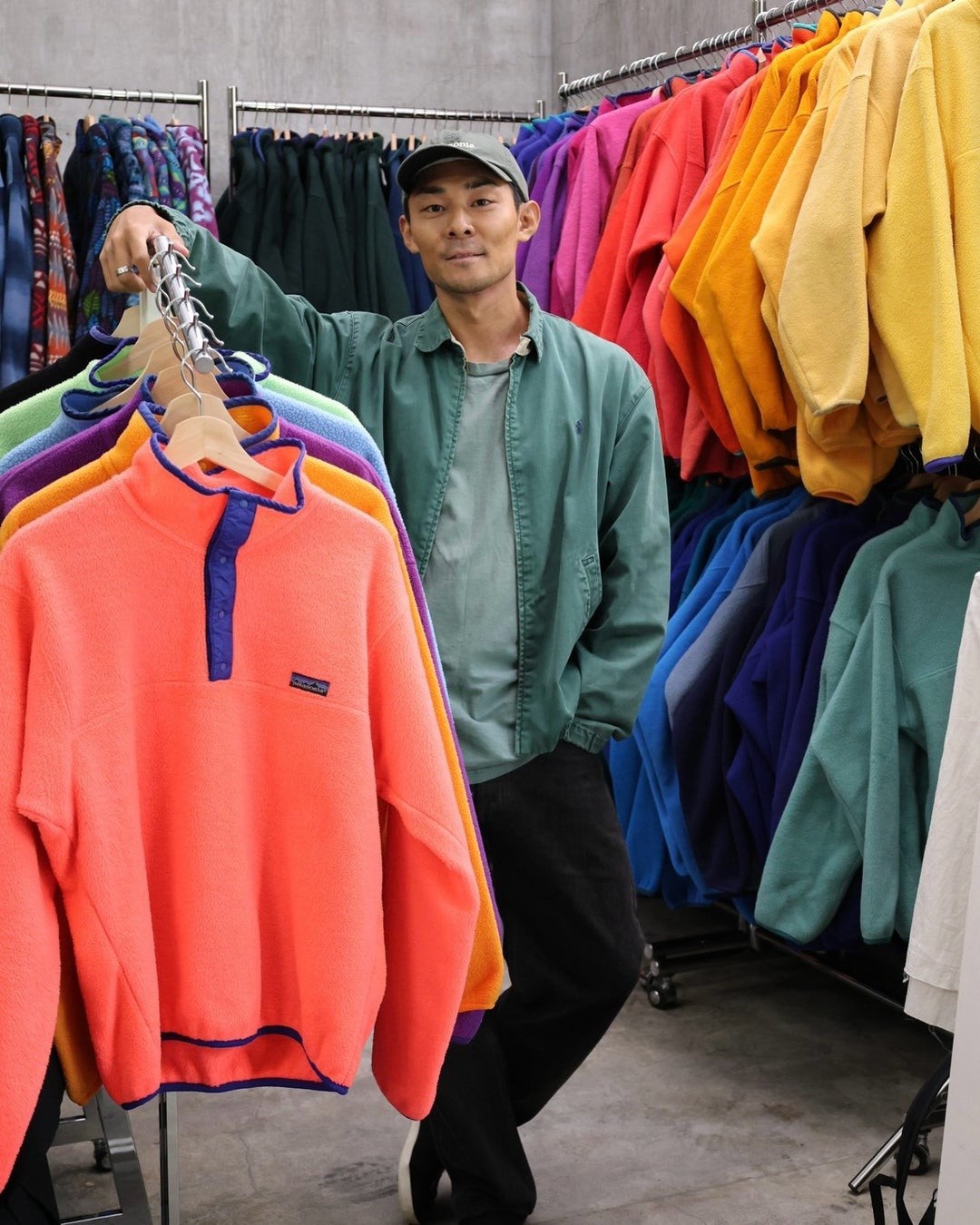 エンカウントが出展する色とりどりのOld Patagonia