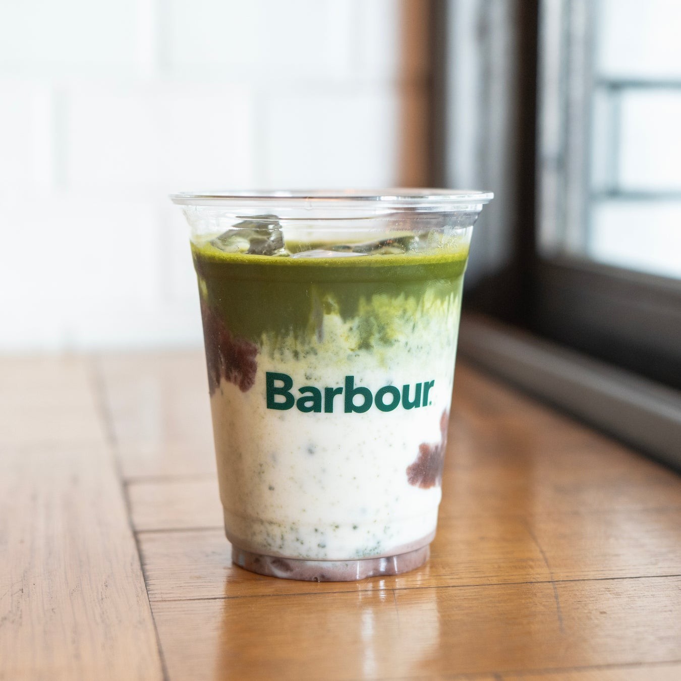 Barbour Matcha Latte ~with sweet azuki bean paste~（アイス）