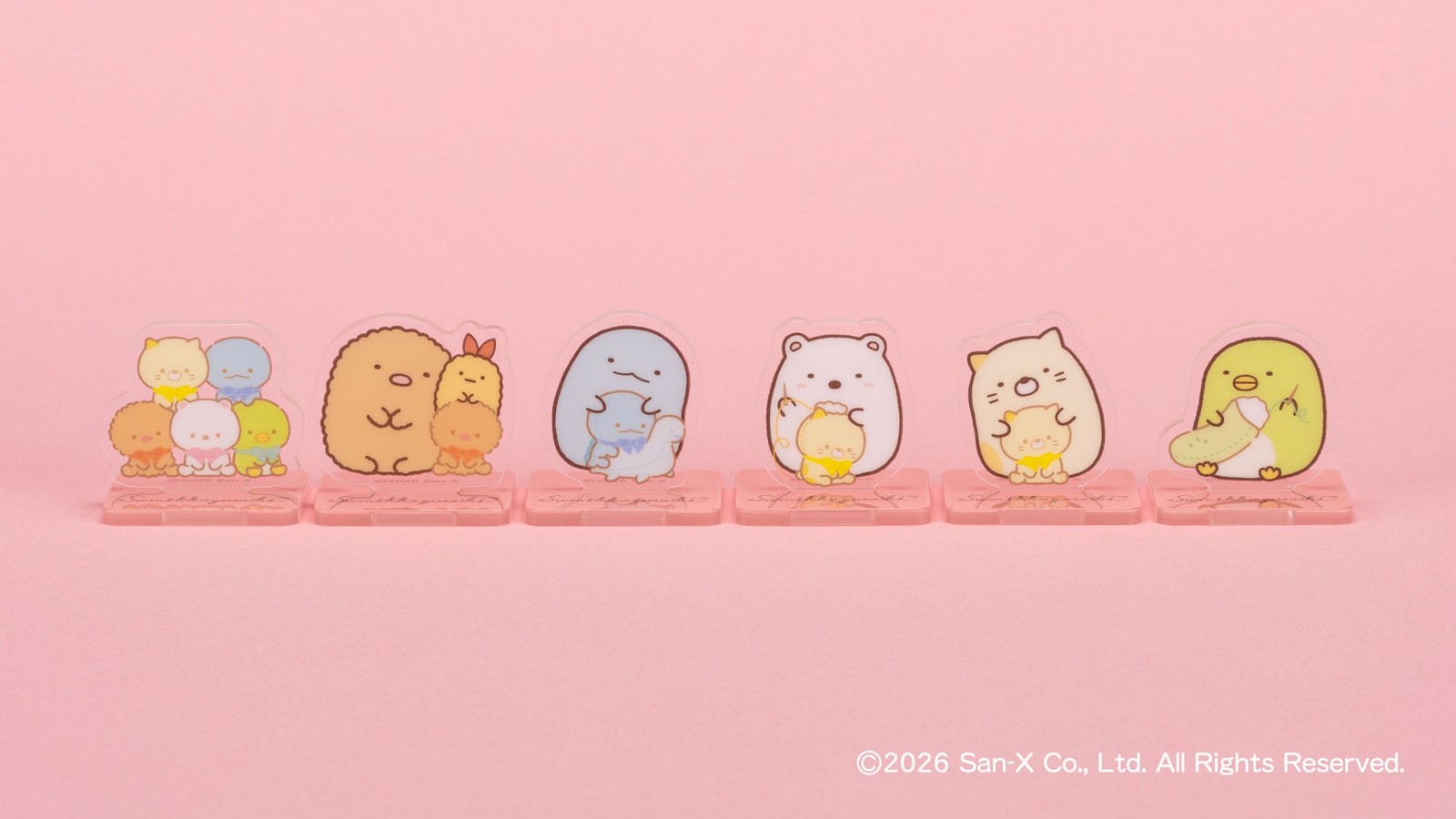 「すみっコぐらし」ブラインドアクリルスタンド全6種