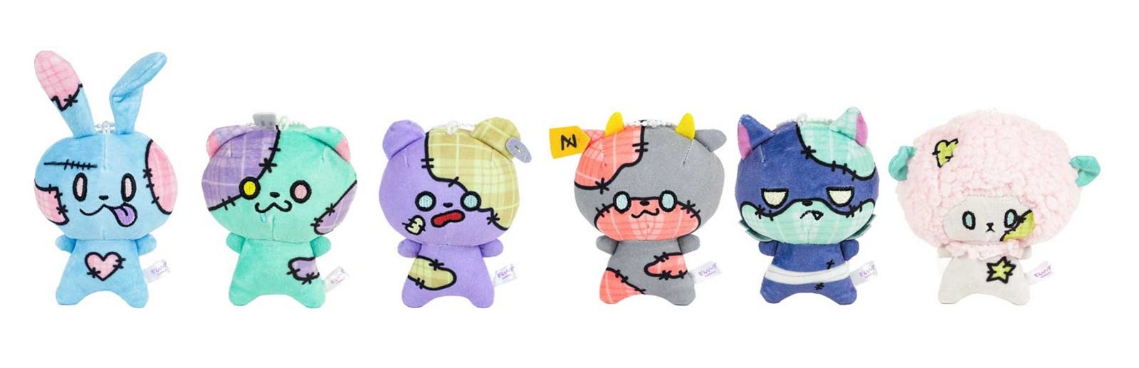 ぞんびーず ぬいぐるみマスコット 全6種類