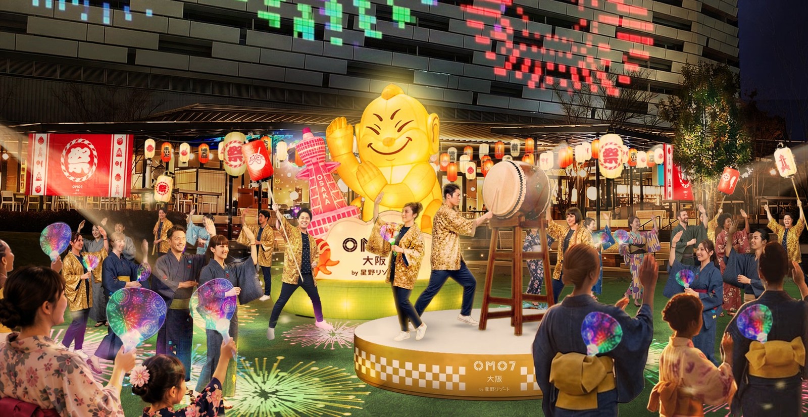 OMO7大阪 by 星野リゾート「PIKAPIKA 祭 NIGHT」