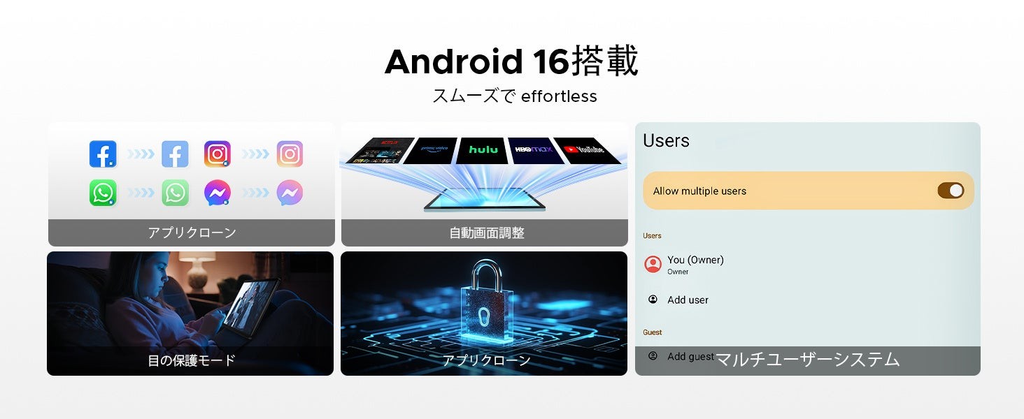 P11 Android16 11インチ タブレット セット版