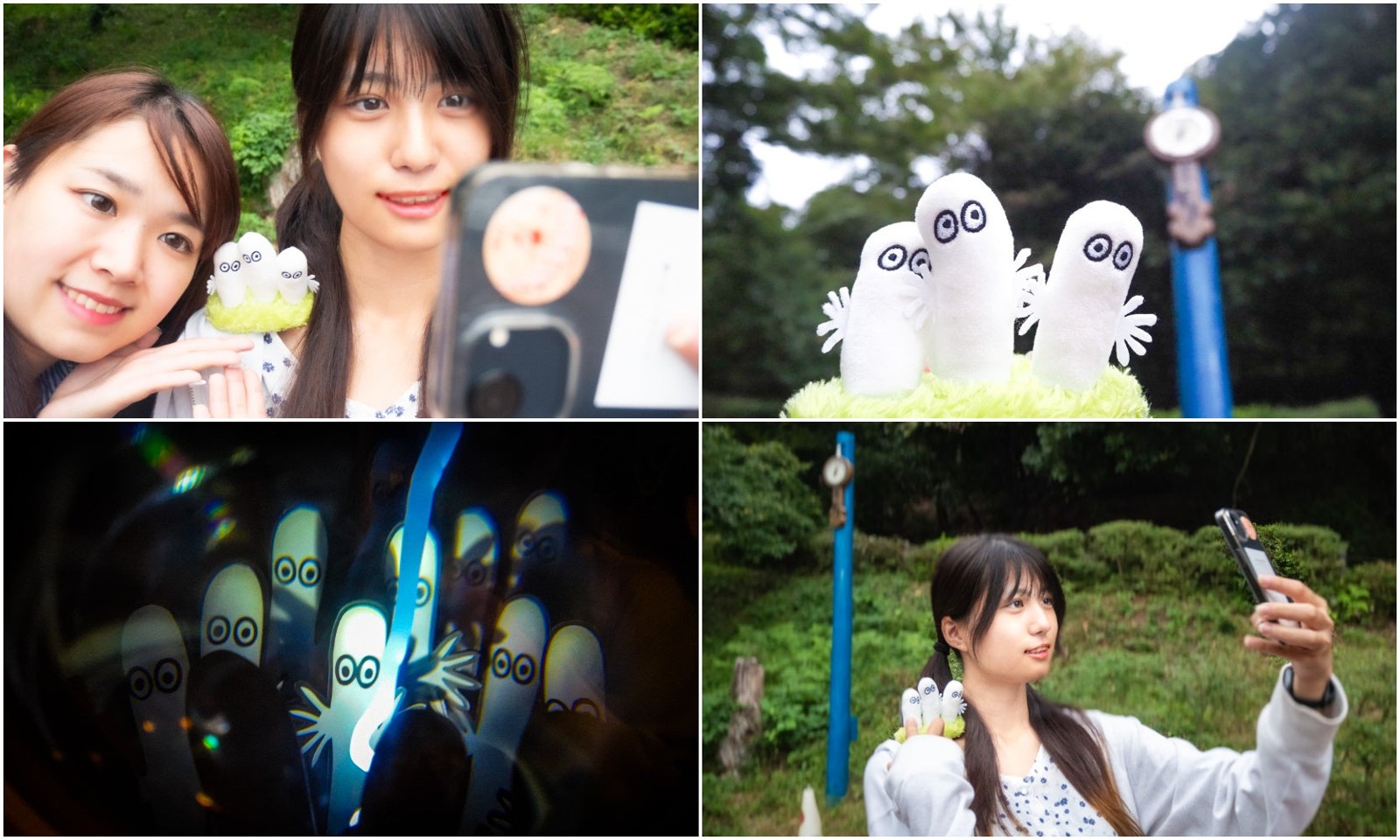 「#超ニョロニョロの日」SNSキャンペーンで撮影を楽しむ来園者