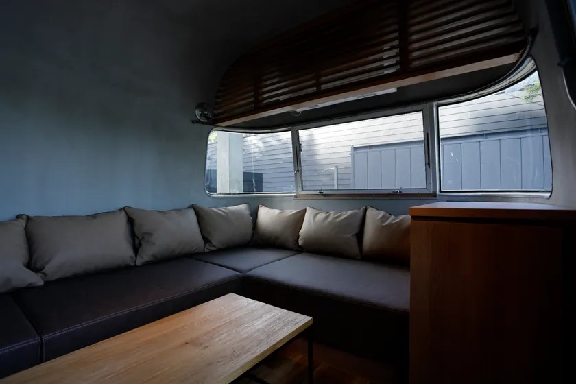 Sanaton Airstream villa内観