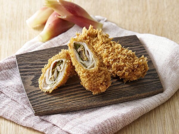 とんかつ まい泉「高知県産みょうがの巻きかつ」