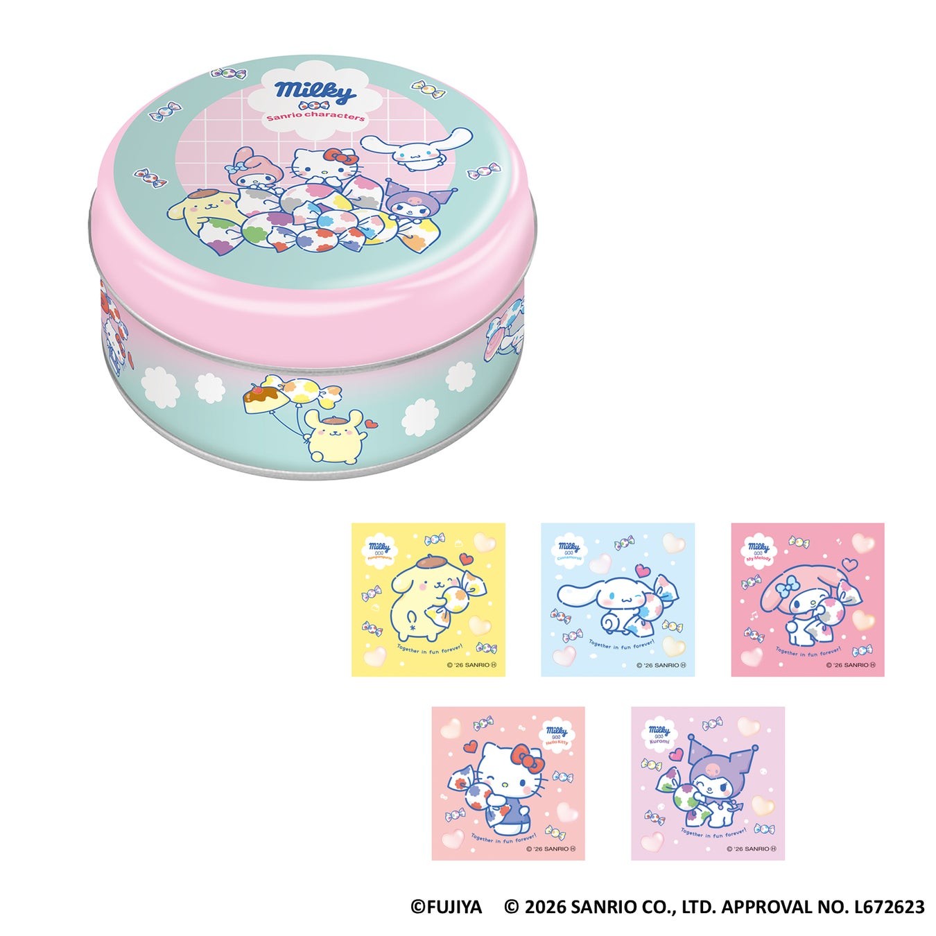 サンリオキャラクターズコラボレーション商品を販売