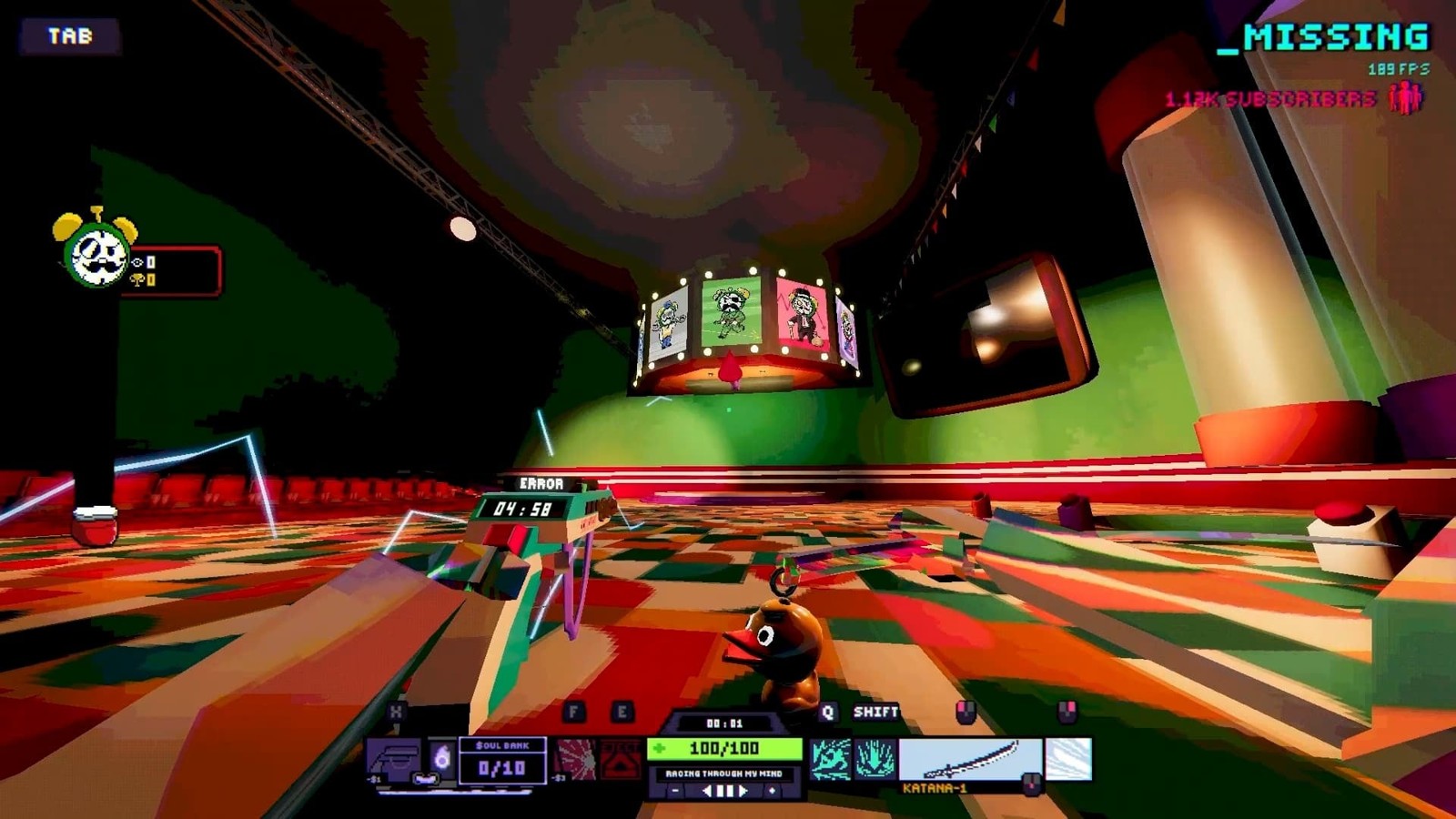 ODDCORE ゲーム画面
