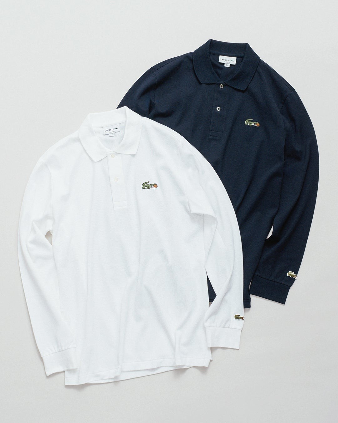 LACOSTE × CLUBHAUS Long Sleeve POLO
