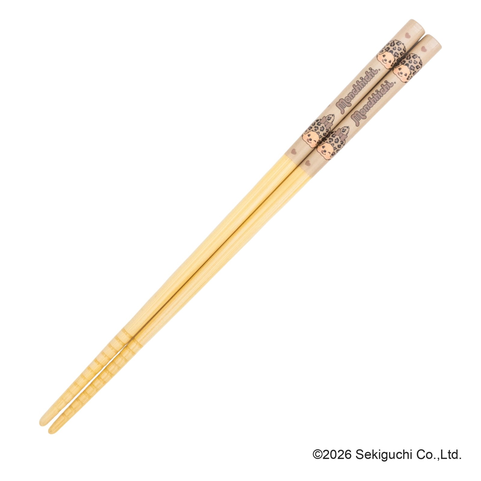 竹箸21cm モンチッチCOLORS ヒョウ