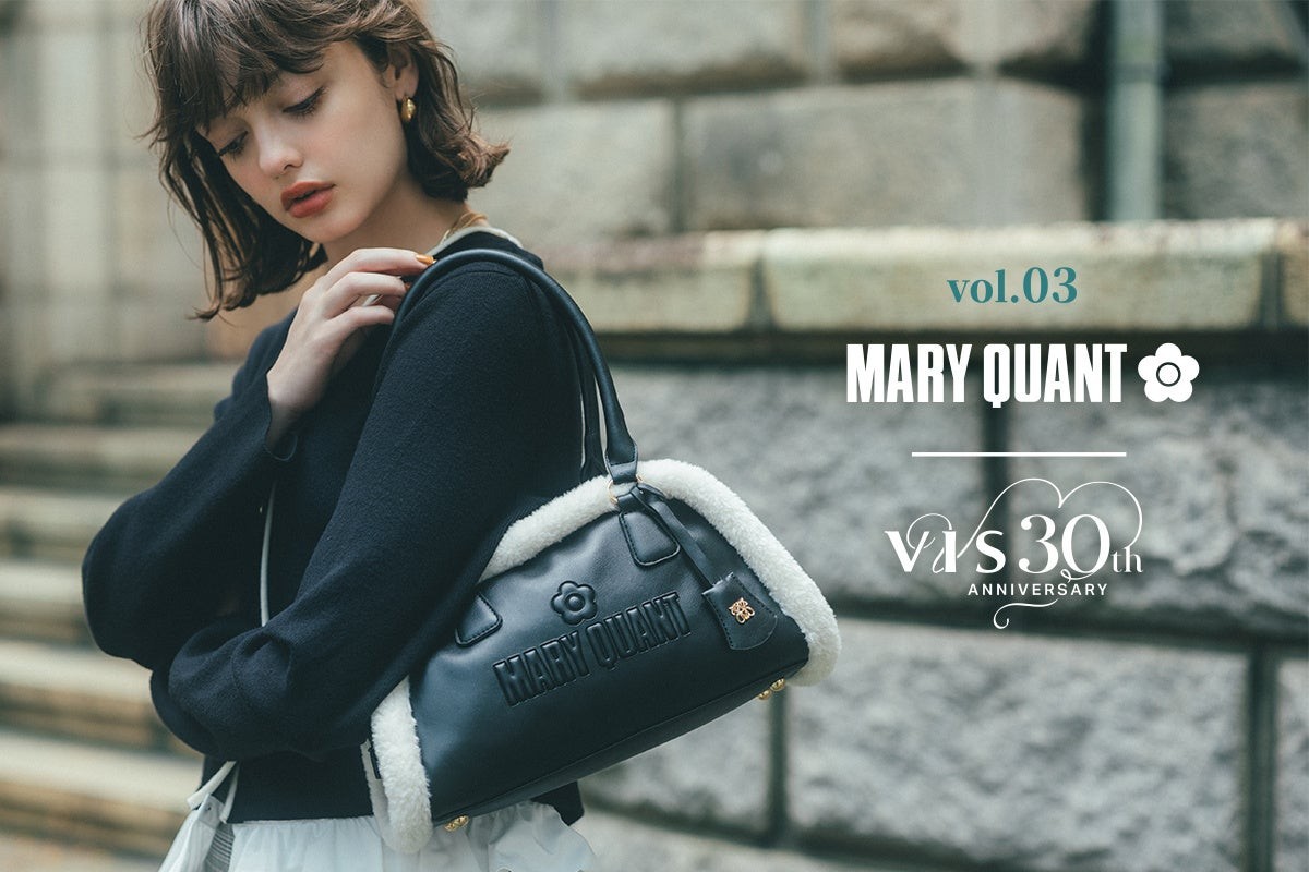 VISとMARY QUANTのコラボレーション第3弾の告知ビジュアル