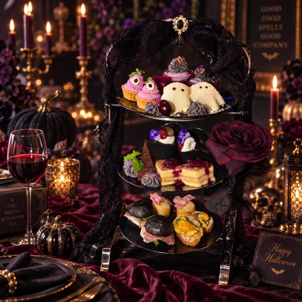 アクアリウムダイニング新宿ライム BLACK ROSE HALLOWEEN Afternoon Tea ~魔法にかかる、漆黒のティーパーティー~