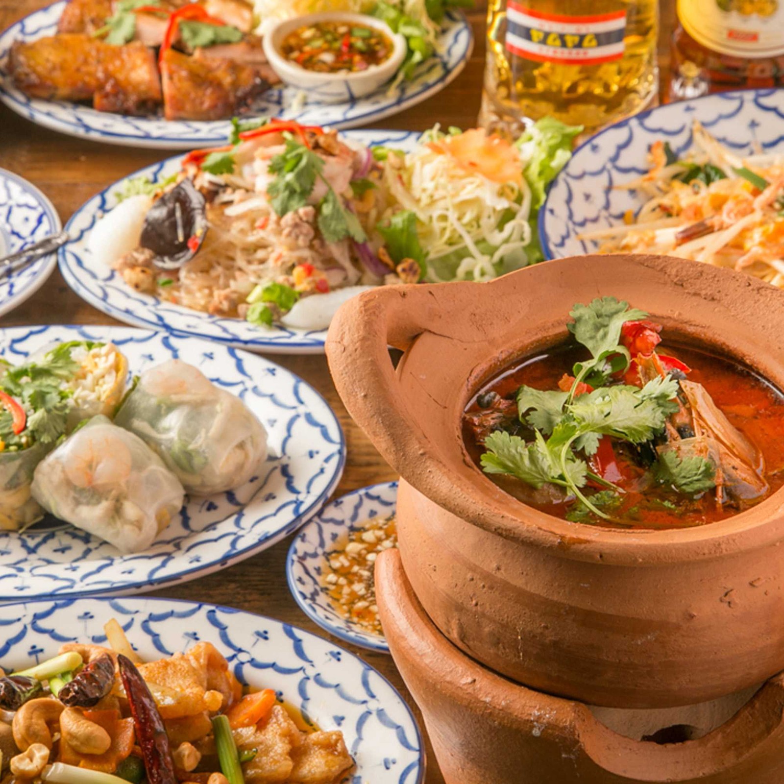 タイ・イサーン料理ヤムヤムの料理