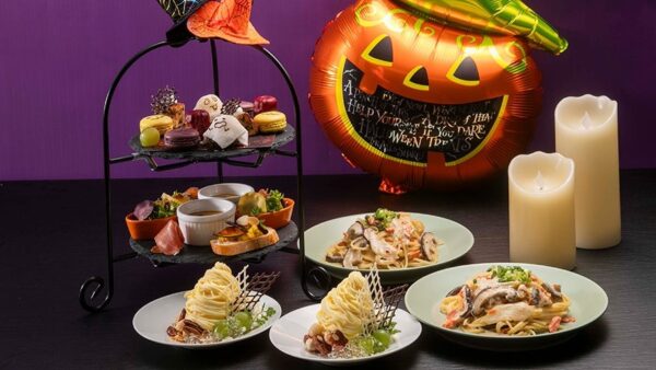 オールデイダイニング グランデュールのハロウィンスイーツランチイメージ